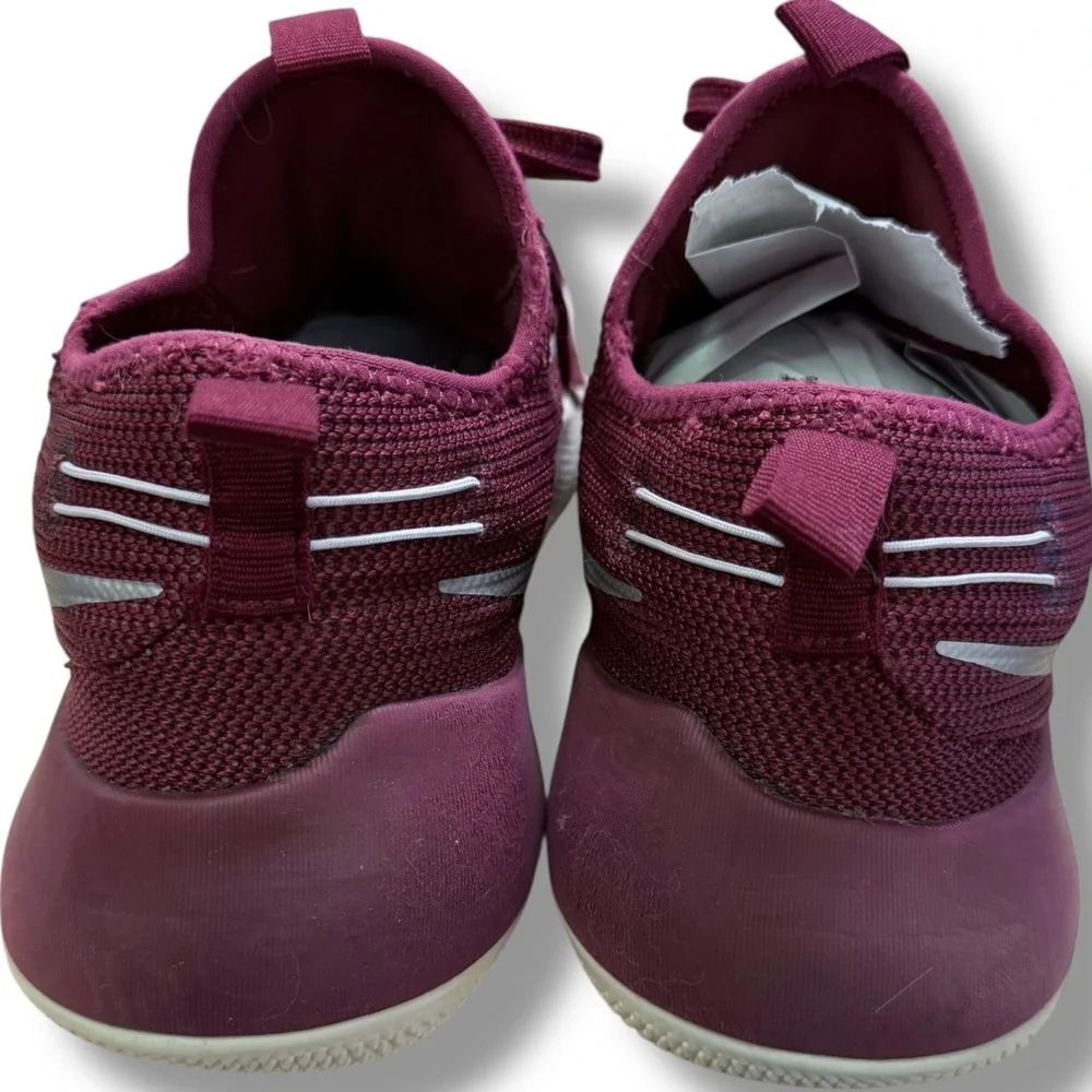 Nike Hypershift TB Burgundy White Basketball Shoes Sneakers Men Size 11.5